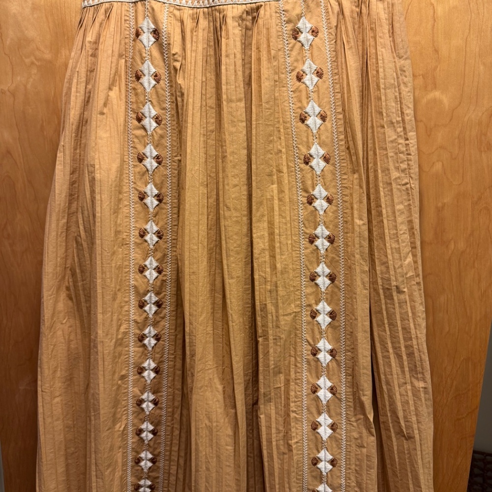 Ulla Johnson Sabina Skirt Pampas Size 10 - Picture 6 of 11